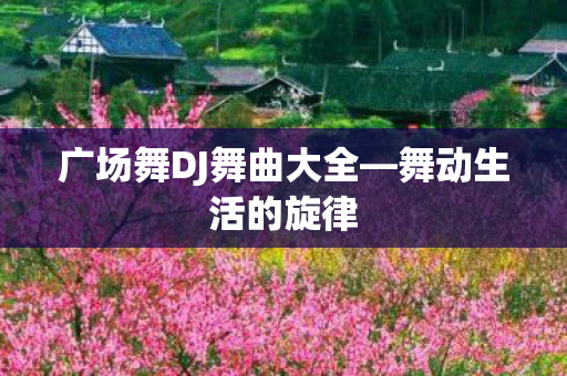 广场舞DJ舞曲大全—舞动生活的旋律