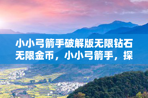 小小弓箭手破解版无限钻石无限金币，小小弓箭手，探索虚拟世界的奇妙之旅