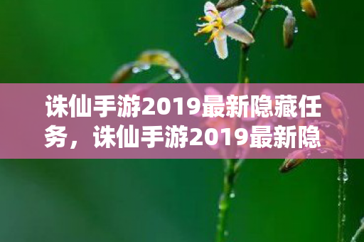 诛仙手游2019最新隐藏任务，诛仙手游2019最新隐藏玩法揭秘