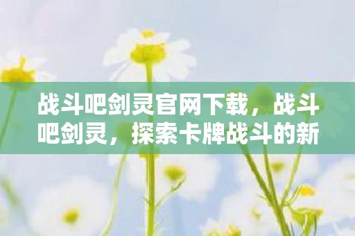 战斗吧剑灵官网下载，战斗吧剑灵，探索卡牌战斗的新境界