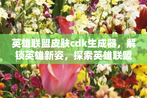 英雄联盟皮肤cdk生成器，解锁英雄新姿，探索英雄联盟皮肤CDK的奇妙世界