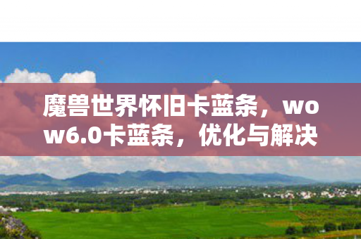 魔兽世界怀旧卡蓝条，wow6.0卡蓝条，优化与解决策略