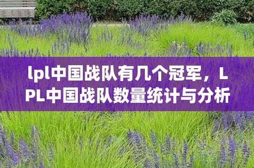 lpl中国战队有几个冠军，LPL中国战队数量统计与分析