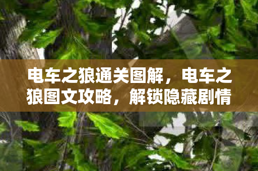 电车之狼通关图解，电车之狼图文攻略，解锁隐藏剧情与角色互动