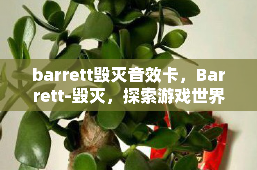 barrett毁灭音效卡，Barrett-毁灭，探索游戏世界的无限可能