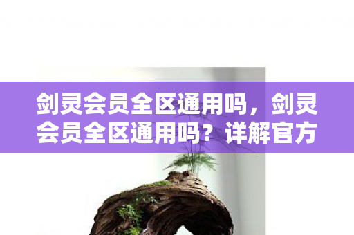 剑灵会员全区通用吗，剑灵会员全区通用吗？详解官方跨区服务政策