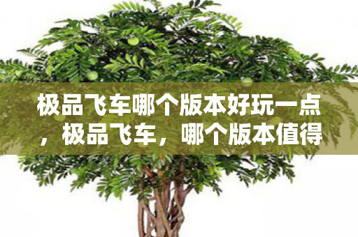 极品飞车哪个版本好玩一点，极品飞车，哪个版本值得一玩？