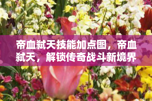 帝血弑天技能加点图，帝血弑天，解锁传奇战斗新境界