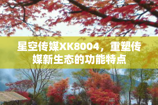 星空传媒XK8004，重塑传媒新生态的功能特点