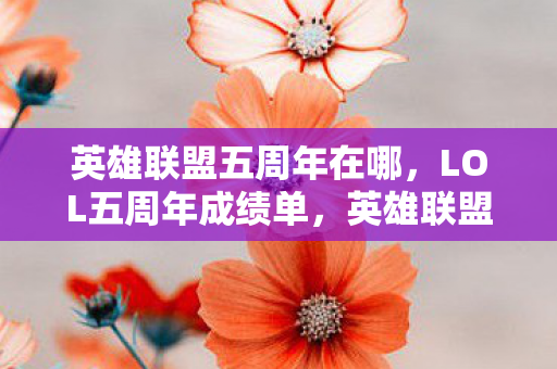 英雄联盟五周年在哪，LOL五周年成绩单，英雄联盟的辉煌与未来