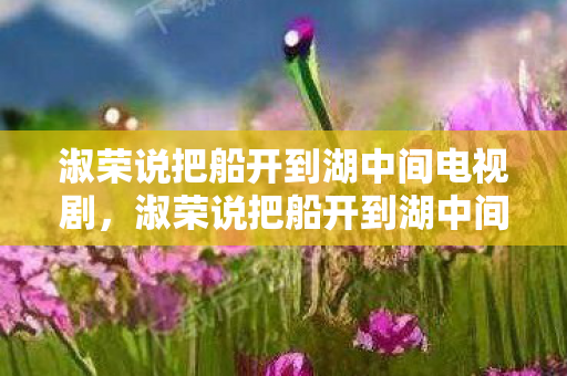 淑荣说把船开到湖中间电视剧，淑荣说把船开到湖中间