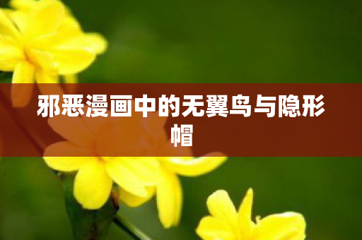 邪恶漫画中的无翼鸟与隐形帽