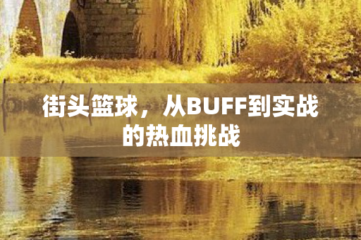 街头篮球，从BUFF到实战的热血挑战