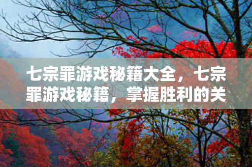 七宗罪游戏秘籍大全，七宗罪游戏秘籍，掌握胜利的关键