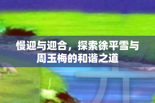 慢迎与迎合，探索徐平雪与周玉梅的和谐之道