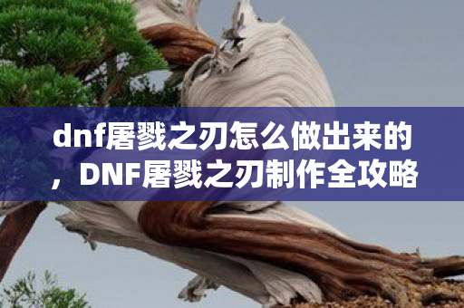 dnf屠戮之刃怎么做出来的，DNF屠戮之刃制作全攻略