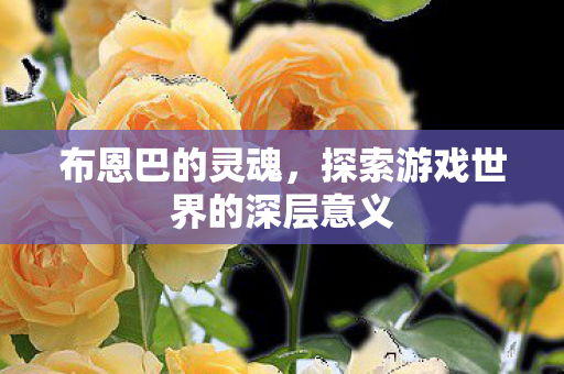 布恩巴的灵魂，探索游戏世界的深层意义