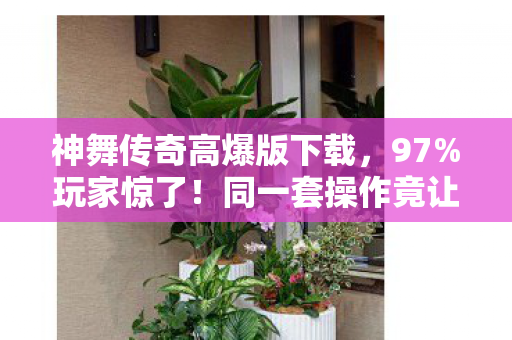 神舞传奇高爆版下载,97%玩家惊了!同一套操作竟让三端玩家吵翻天? 神舞传奇高爆版下载,97%玩家惊了!同一套操作竟让三端玩家吵翻天?