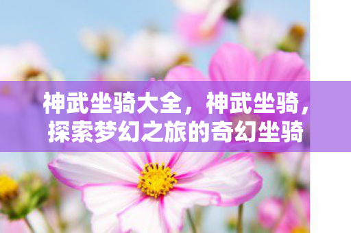 神武坐骑大全，神武坐骑，探索梦幻之旅的奇幻坐骑