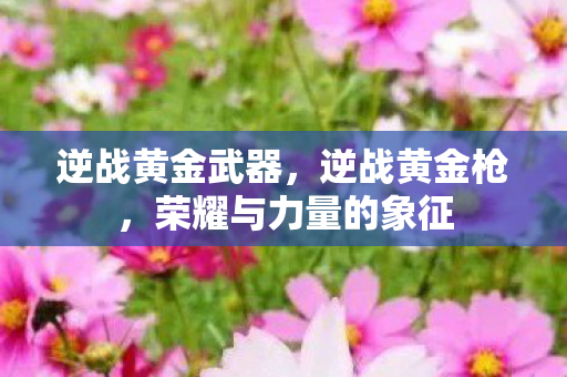 逆战黄金武器，逆战黄金枪，荣耀与力量的象征