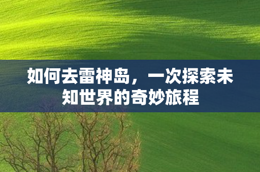 如何去雷神岛，一次探索未知世界的奇妙旅程