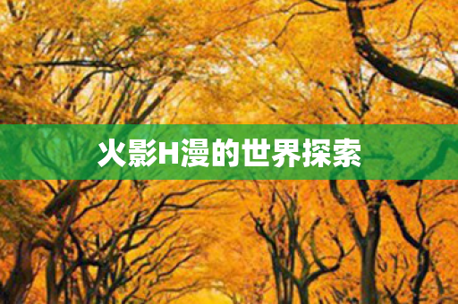 火影H漫的世界探索