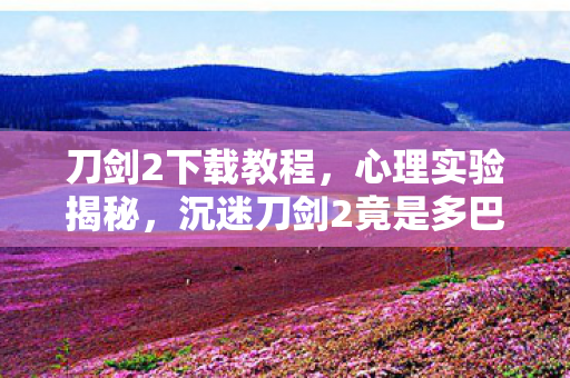刀剑2下载教程，心理实验揭秘，沉迷刀剑2竟是多巴胺陷阱？细思极恐！
