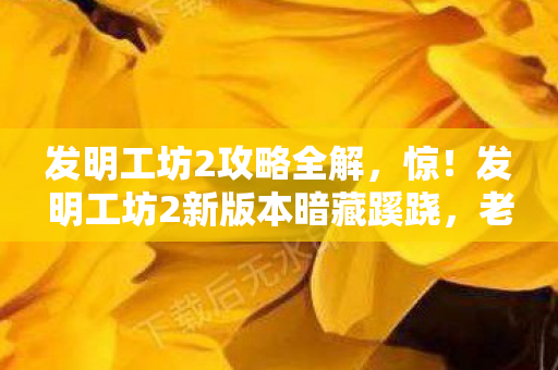 发明工坊2攻略全解，惊！发明工坊2新版本暗藏蹊跷，老玩家直呼爷青回！