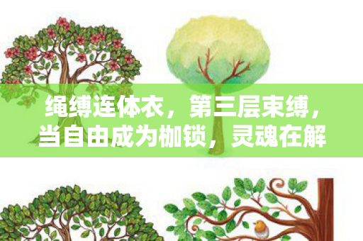 绳缚连体衣，第三层束缚，当自由成为枷锁，灵魂在解缚中震颤