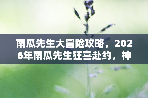 南瓜先生大冒险攻略,2026年南瓜先生狂喜赴约,神秘冒险背后竟藏惊天反转? 南瓜先生大冒险攻略,2026年南瓜先生狂喜赴约,神秘冒险背后竟藏惊天反转?
