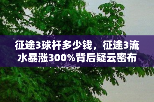 征途3球杆多少钱,征途3流水暴涨300%背后疑云密布,玩家心寒,谁在操控这场狂欢? 征途3球杆多少钱,征途3流水暴涨300%背后疑云密布,玩家心寒,谁在操控这场狂欢?