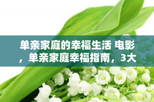 单亲家庭的幸福生活 电影，单亲家庭幸福指南，3大氪金猫腻+5个伪创新陷阱，上头到想卸载却舍不得