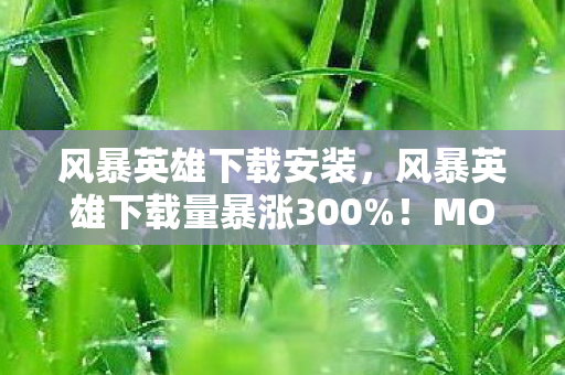 风暴英雄下载安装,风暴英雄下载量暴涨300%!MOBA遗珠如何撬动2027年电竞经济新蓝海? 风暴英雄下载安装,风暴英雄下载量暴涨300%!MOBA遗珠如何撬动2027年电竞经济新蓝海?