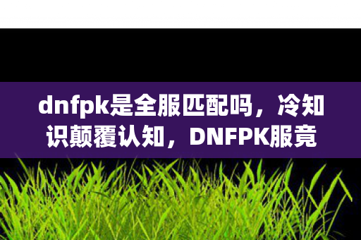 dnfpk是全服匹配吗,冷知识颠覆认知,DNFPK服竟藏着让玩家目瞪口呆的隐藏机制! dnfpk是全服匹配吗,冷知识颠覆认知,DNFPK服竟藏着让玩家目瞪口呆的隐藏机制!
