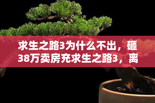 求生之路3为什么不出,砸38万卖房充求生之路3,离婚协议藏惊天隐情,吓你一跳! 求生之路3为什么不出,砸38万卖房充求生之路3,离婚协议藏惊天隐情,吓你一跳!