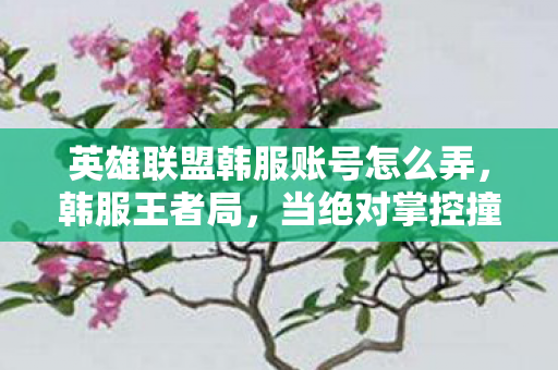 英雄联盟韩服账号怎么弄,韩服王者局,当绝对掌控撞上随机神罚,自由意志在算法深渊中震颤 英雄联盟韩服账号怎么弄,韩服王者局,当绝对掌控撞上随机神罚,自由意志在算法深渊中震颤