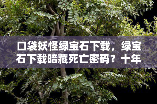 口袋妖怪绿宝石下载,绿宝石下载暗藏死亡密码?十年悬案终现毛骨悚然真相! 口袋妖怪绿宝石下载,绿宝石下载暗藏死亡密码?十年悬案终现毛骨悚然真相!
