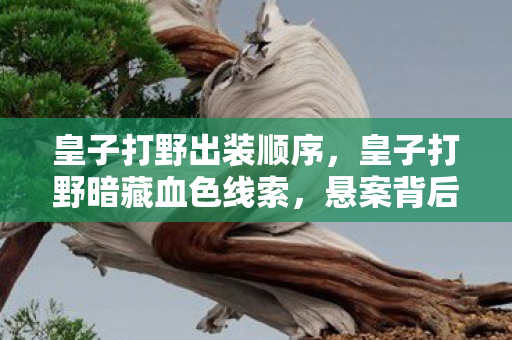 皇子打野出装顺序,皇子打野暗藏血色线索,悬案背后竟是毛骨悚然的十年困局 皇子打野出装顺序,皇子打野暗藏血色线索,悬案背后竟是毛骨悚然的十年困局