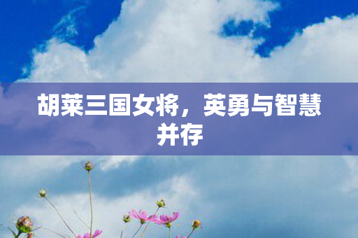 胡莱三国女将,英勇与智慧并存 胡莱三国女将,英勇与智慧并存