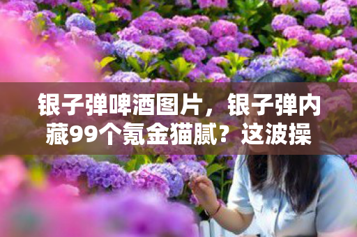 银子弹啤酒图片，银子弹内藏99个氪金猫腻？这波操作让我直接上头到卸载！