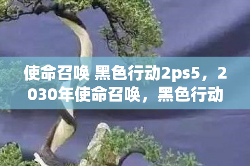 使命召唤 黑色行动2ps5，2030年使命召唤，黑色行动2血色谜局，悬案背后毛骨悚然真相