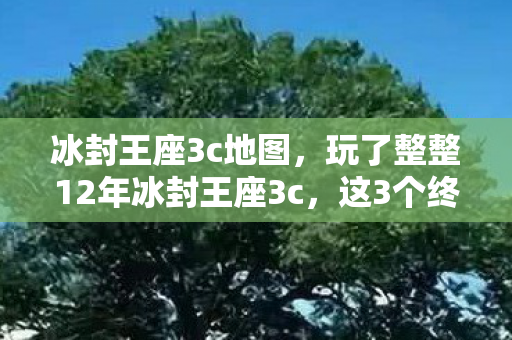 冰封王座3c地图，玩了整整12年冰封王座3c，这3个终极抉择让我至今难以释怀！