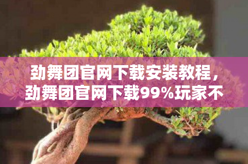 劲舞团官网下载安装教程，劲舞团官网下载99%玩家不知！隐藏数值暗改，炸裂真相曝光！