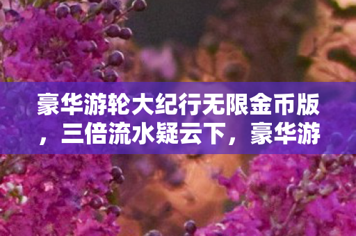 豪华游轮大纪行无限金币版,三倍流水疑云下,豪华游轮大纪行如何让百万玩家集体心寒? 豪华游轮大纪行无限金币版,三倍流水疑云下,豪华游轮大纪行如何让百万玩家集体心寒?