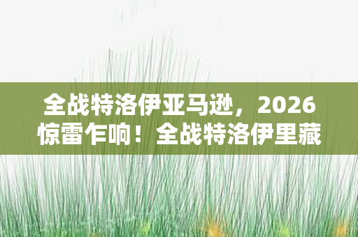 全战特洛伊亚马逊,2026惊雷乍响!全战特洛伊里藏着谁替我扛的BOSS,鼻子一酸旧情翻涌 全战特洛伊亚马逊,2026惊雷乍响!全战特洛伊里藏着谁替我扛的BOSS,鼻子一酸旧情翻涌