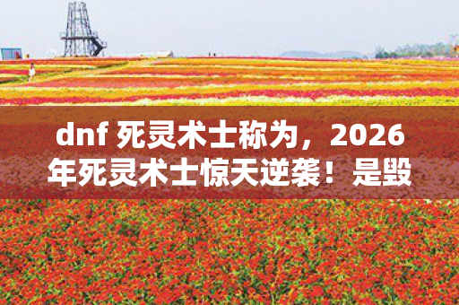 dnf 死灵术士称为,2026年死灵术士惊天逆袭!是毁灭还是新生?悬念等你揭晓! dnf 死灵术士称为,2026年死灵术士惊天逆袭!是毁灭还是新生?悬念等你揭晓!