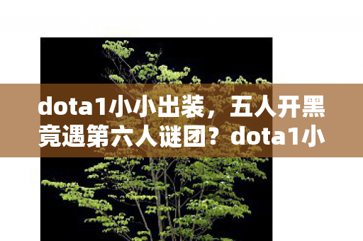 dota1小小出装，五人开黑竟遇第六人谜团？dota1小小玩家集体破防实录