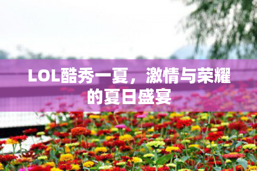 LOL酷秀一夏，激情与荣耀的夏日盛宴