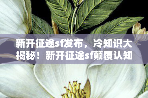 新开征途sf发布，冷知识大揭秘！新开征途sf颠覆认知，真相让你目瞪口呆！