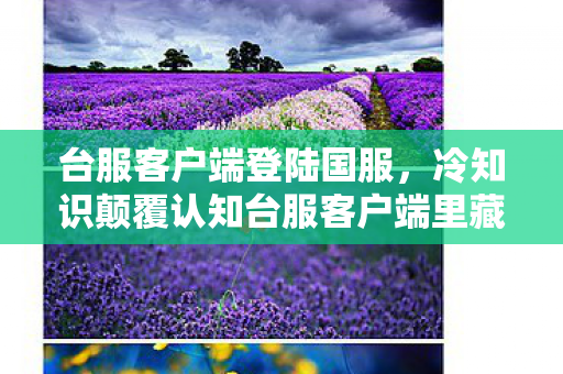 台服客户端登陆国服,冷知识颠覆认知台服客户端里藏着让玩家目瞪口呆的时空陷阱! 台服客户端登陆国服,冷知识颠覆认知台服客户端里藏着让玩家目瞪口呆的时空陷阱!